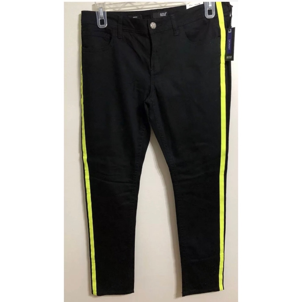 A.N.A. Black Skinny Jeans Size 32/14